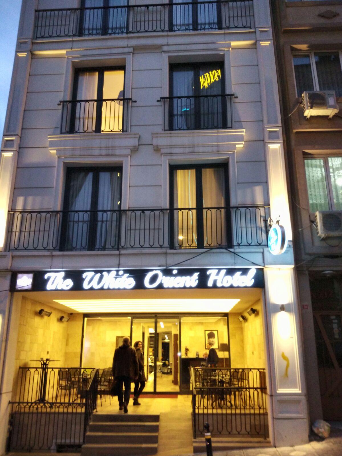 The White Orient Hotel Istanbul Luaran gambar