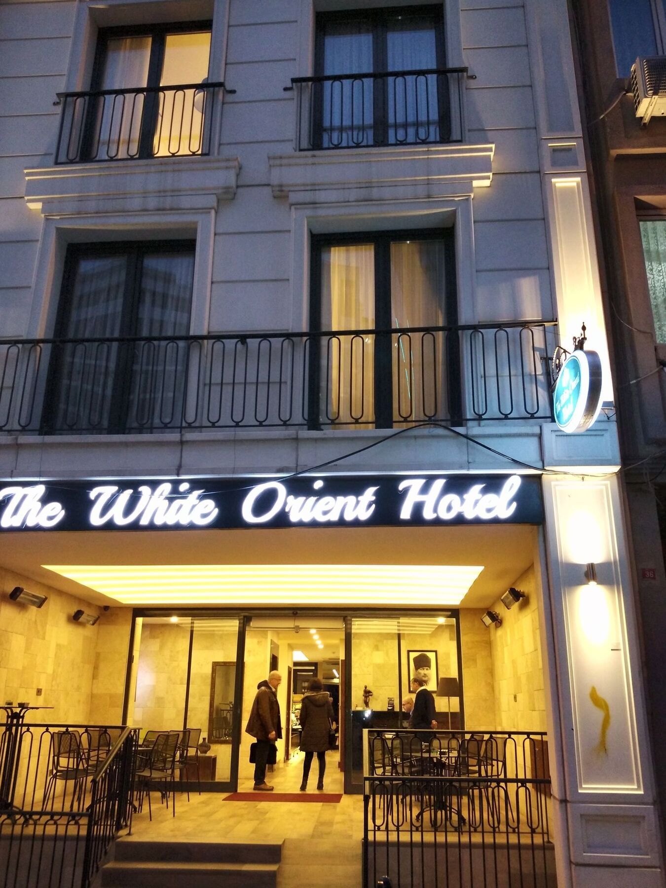 The White Orient Hotel Istanbul Luaran gambar